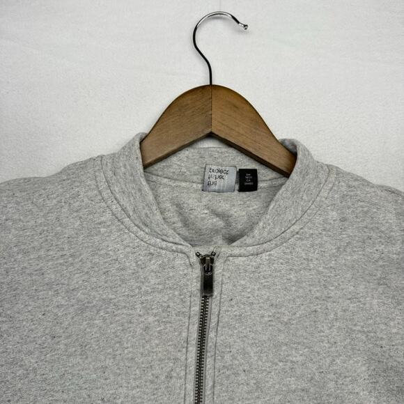 The Fisher Project Jacket Women's XS Gray Zip Track Sweatshirt Eileen Pockets - Picture 3 of 13